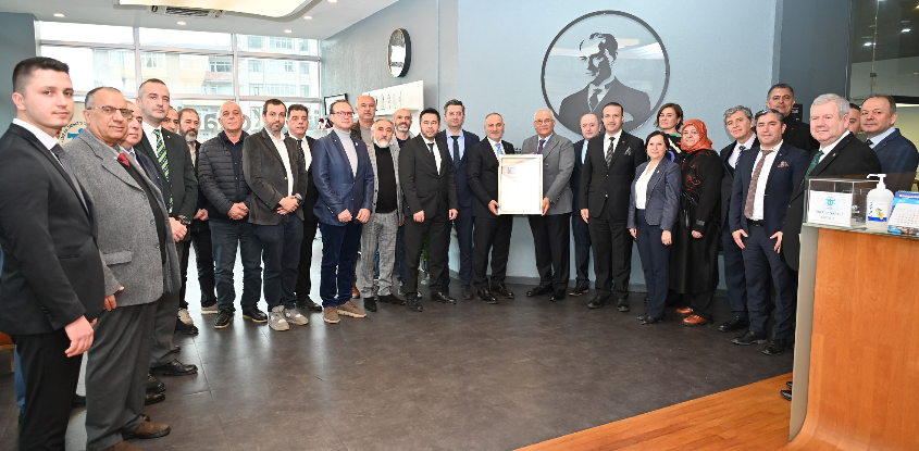 T.C. Ulaştırma ve Altyapı Bakanlığı Denizcilik Genel Müdürü Ünal Baylan, İMEAK DTO Kocaeli Şubemizi Ziyaret Etti