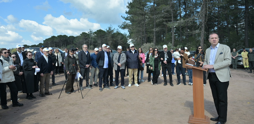 İMEAK DTO YÖNETİM KURULU BAŞKANIMIZ TAMER KIRAN'IN İŞTİRAKLERİYLE, "DENİZCİLİK HATIRA ORMANI' FİDAN DİKİM TÖRENİ İCRA EDİLDİ