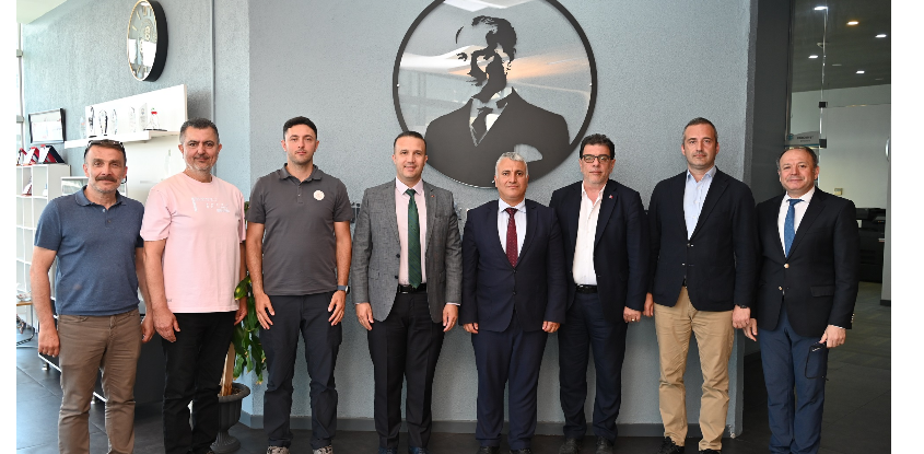 Kocaeli Bölge Liman Başkanı Dr. Ahmet Mert, YK Başkanımız Vedat Doğusel'i Ziyaret Etti