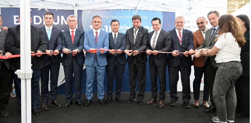 'BODRUM BOAT SHOW TEKNE, TEKNE EKİPMANLARI VE AKSESUARLARI FUARI' DÜZENLENEN TÖRENLE AÇILDI